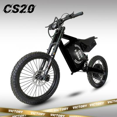 72V CS20 3000W Motorcycle Stealth Bomber High Speed Large Power Mountain Dirt Bike